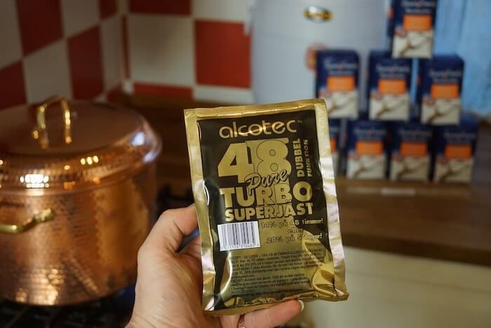 Турбо дрожжи Alcotec 48 Turbo для качественной браги из сахара.